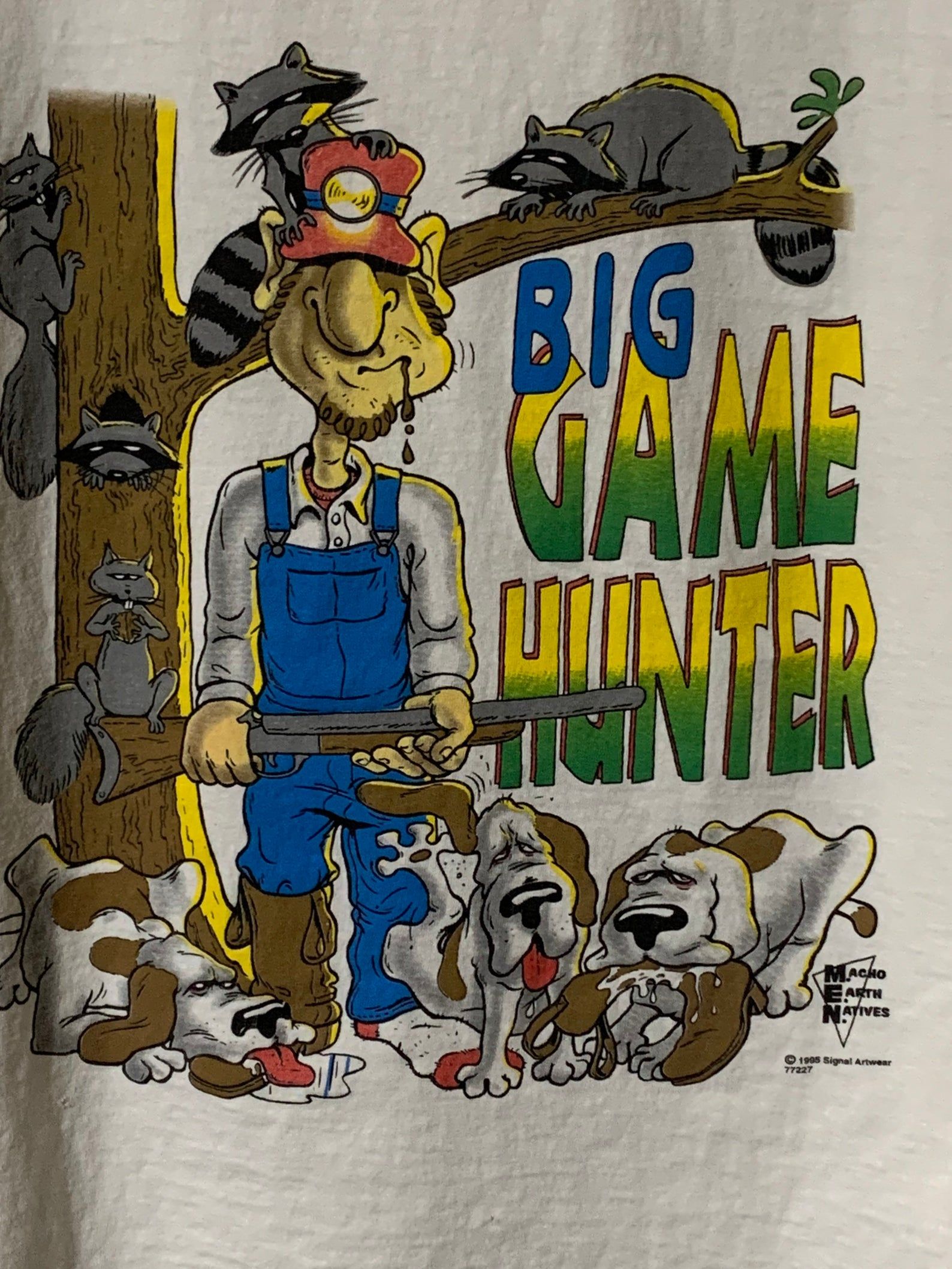 Vintage 90S Big Game Hunter 1995 T-Shirt