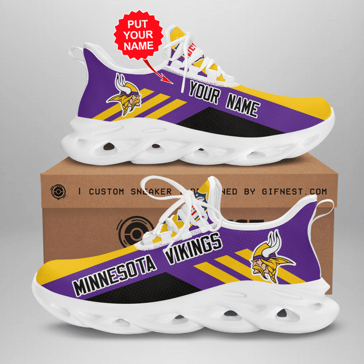 Minnesota Vikings Clunky Sneaker Max Soul Shoes MS2005