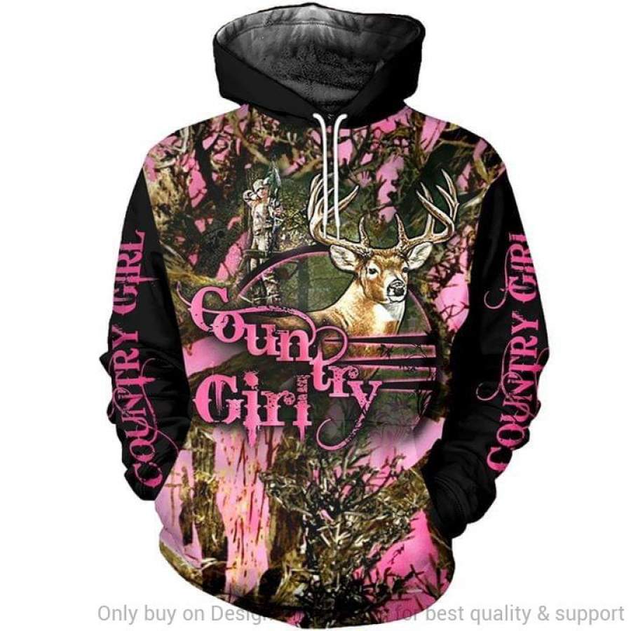 Deer Country Girl Pink Camo Personal …