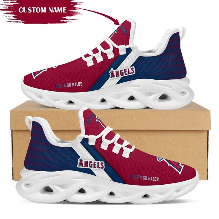 Los Angeles Angels Max Soul Shoes Sport Sneakers Gift For Fans Sport Ver 03