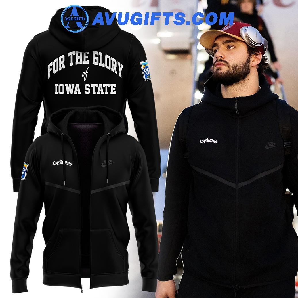 For The Glory Iowa State Football Fans Favorites Limited Edition Hoodie – Zip Hoodie 3D Aop Shirt