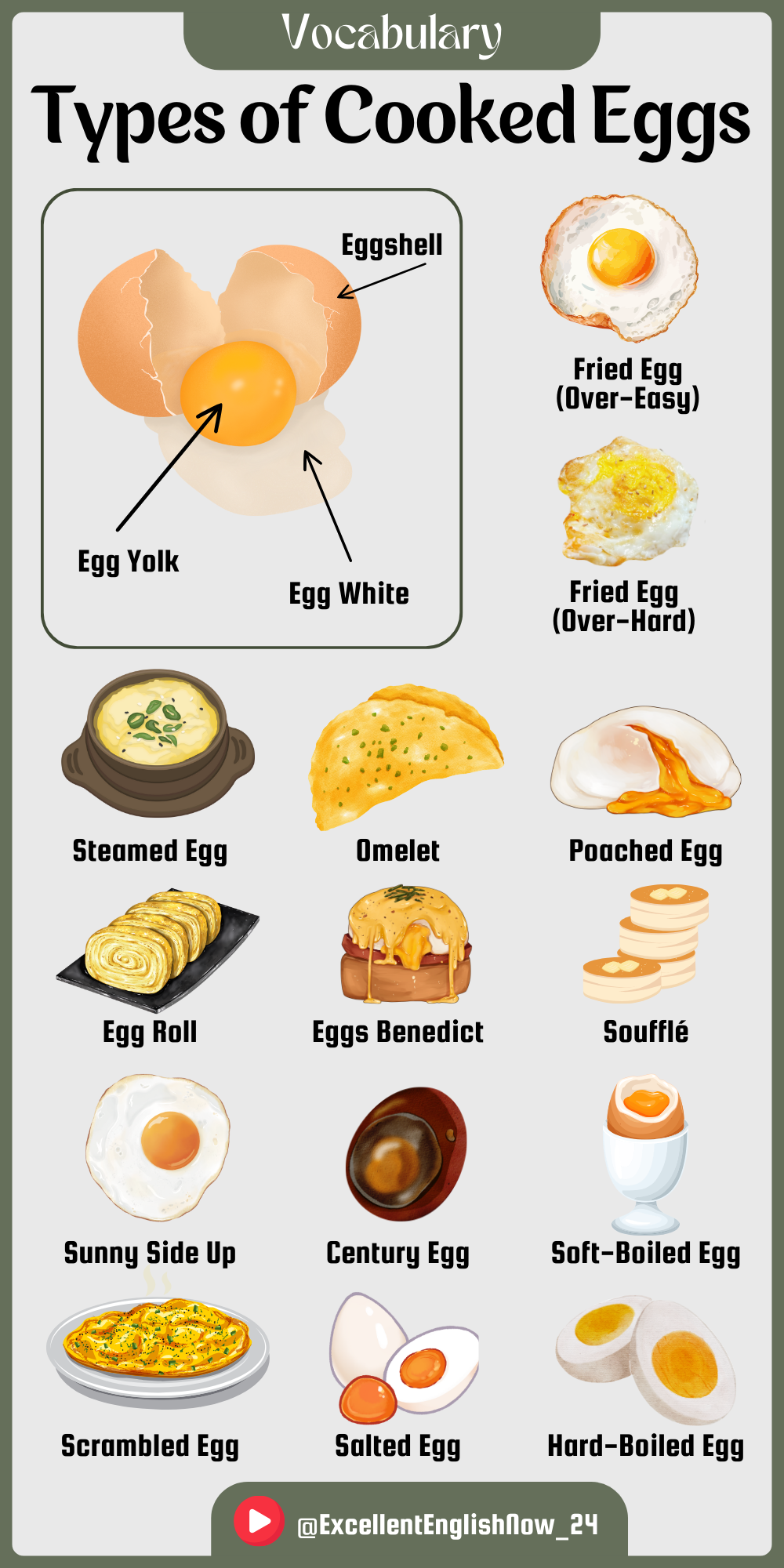 From Scrambled to Sunny-Side Up: Master Egg Cooking Terms ð¥â¨ fashionstation 0608 2402
