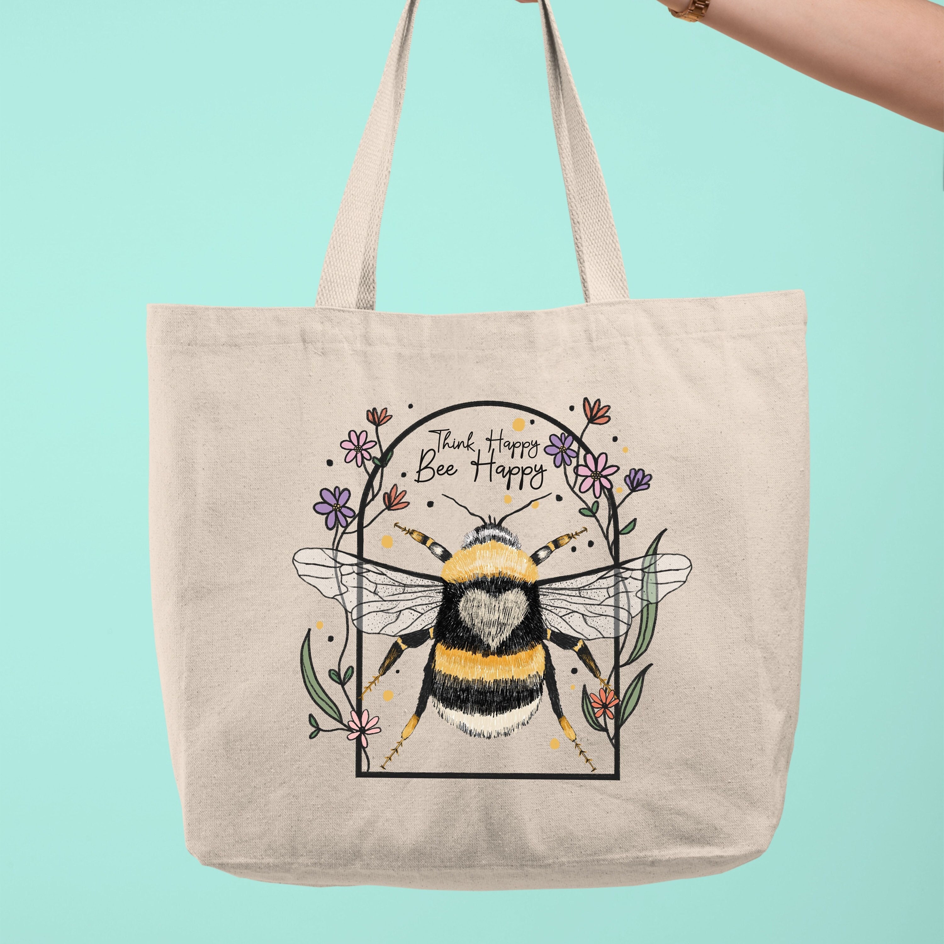 Inspirational Bee Tote Bag,Nature Lover Gift,Boho Bag For Women,Cute Bee Gift,Shoppig Bag,Tote Bag Aesthetic,Gift For Her,Women Shoulder Bag