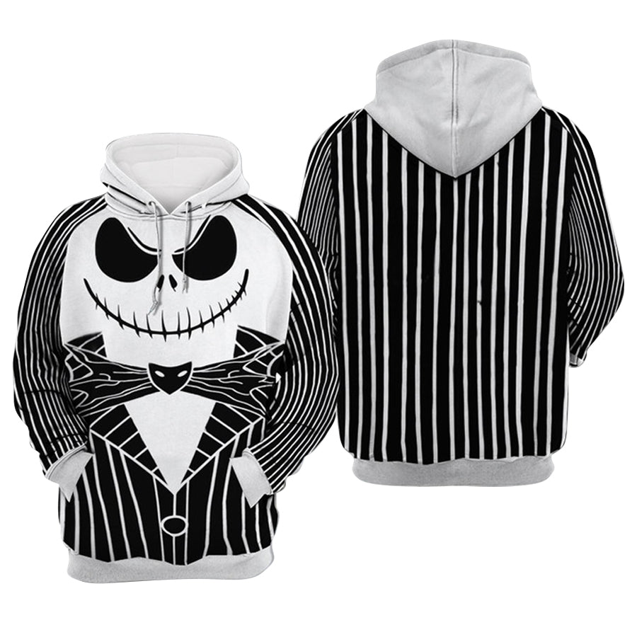Jack Skellington Suit Cosplay Hoodie