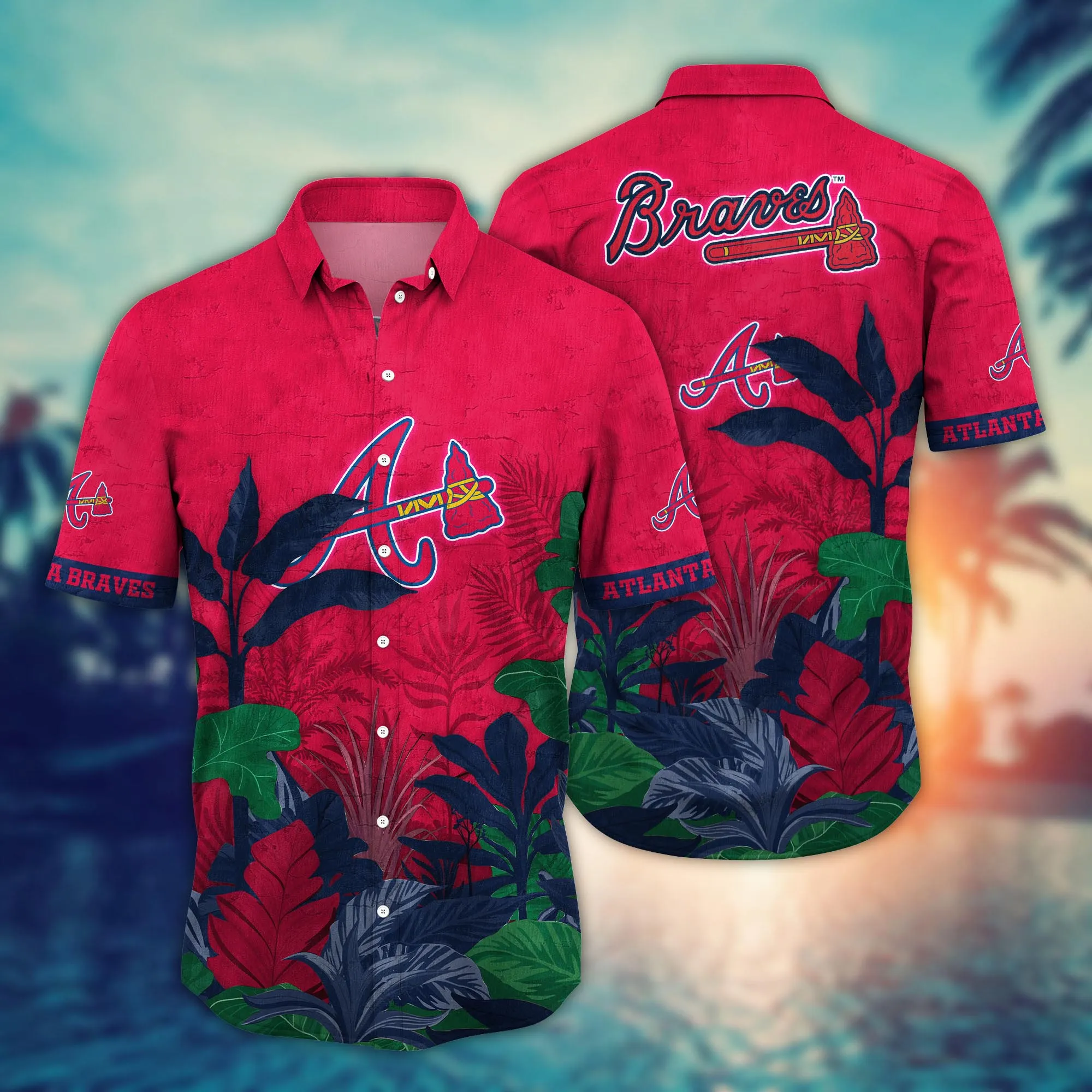 Atlanta Braves Mlb Hawaiian Shirt Hot Season Aloha Shirt