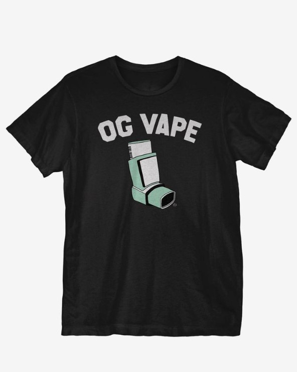 OG Vape Outfit Tee | Vaporizer Enthusiast T-Shirt, White Lie Shirts, Fall shirts, Family Christmas Shirts, Vintage Style Shirt