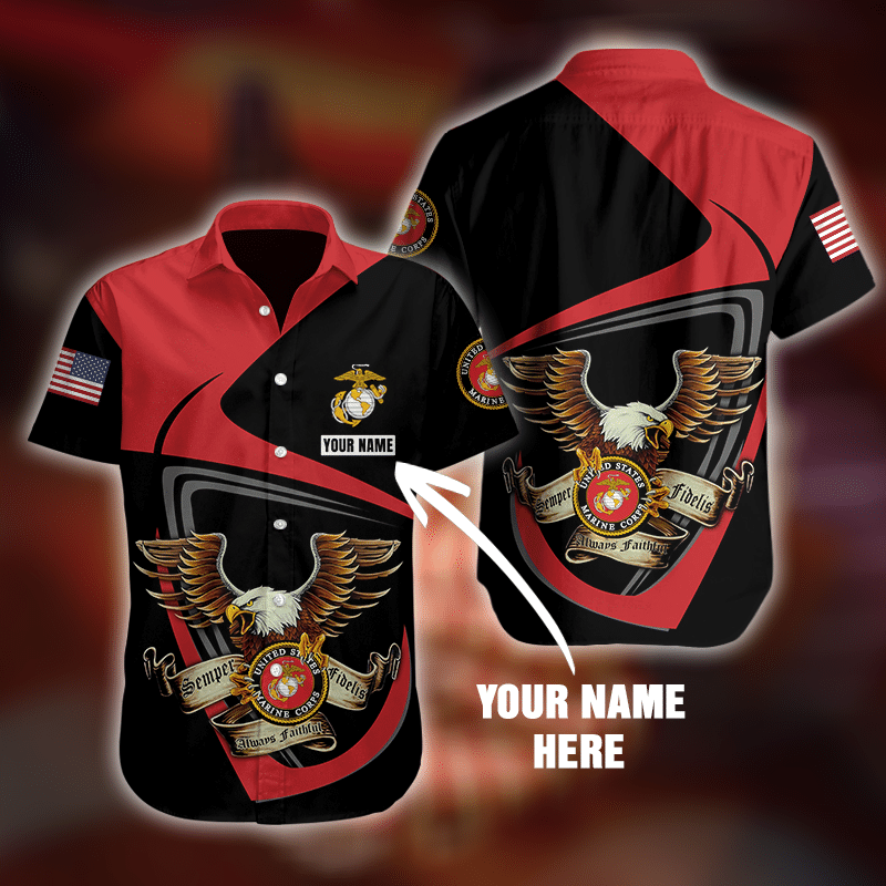 U.S MARINE – SHORT SLEEVE SHIR &hellip;