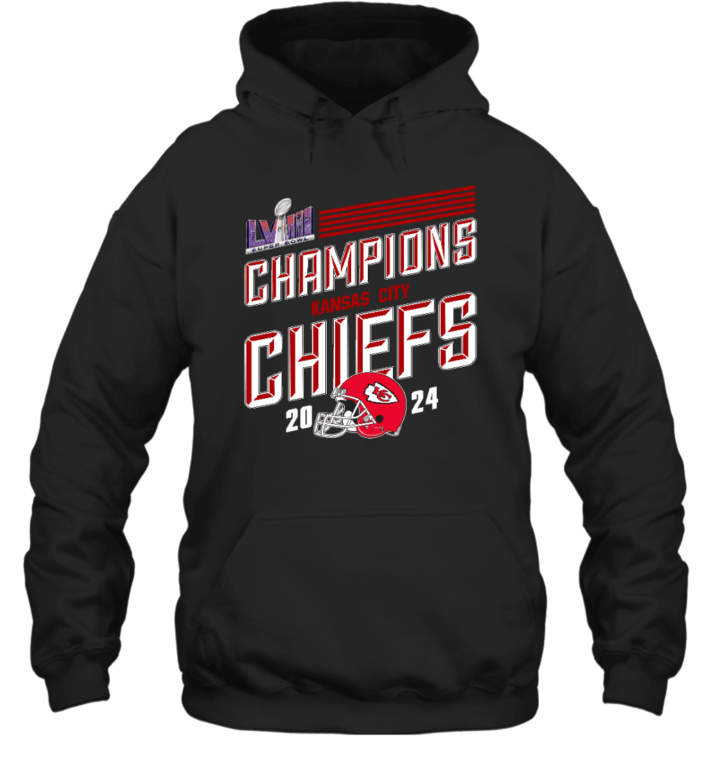 Kansas City Chiefs Champs 2024 Style Unisex 2D Hoodie