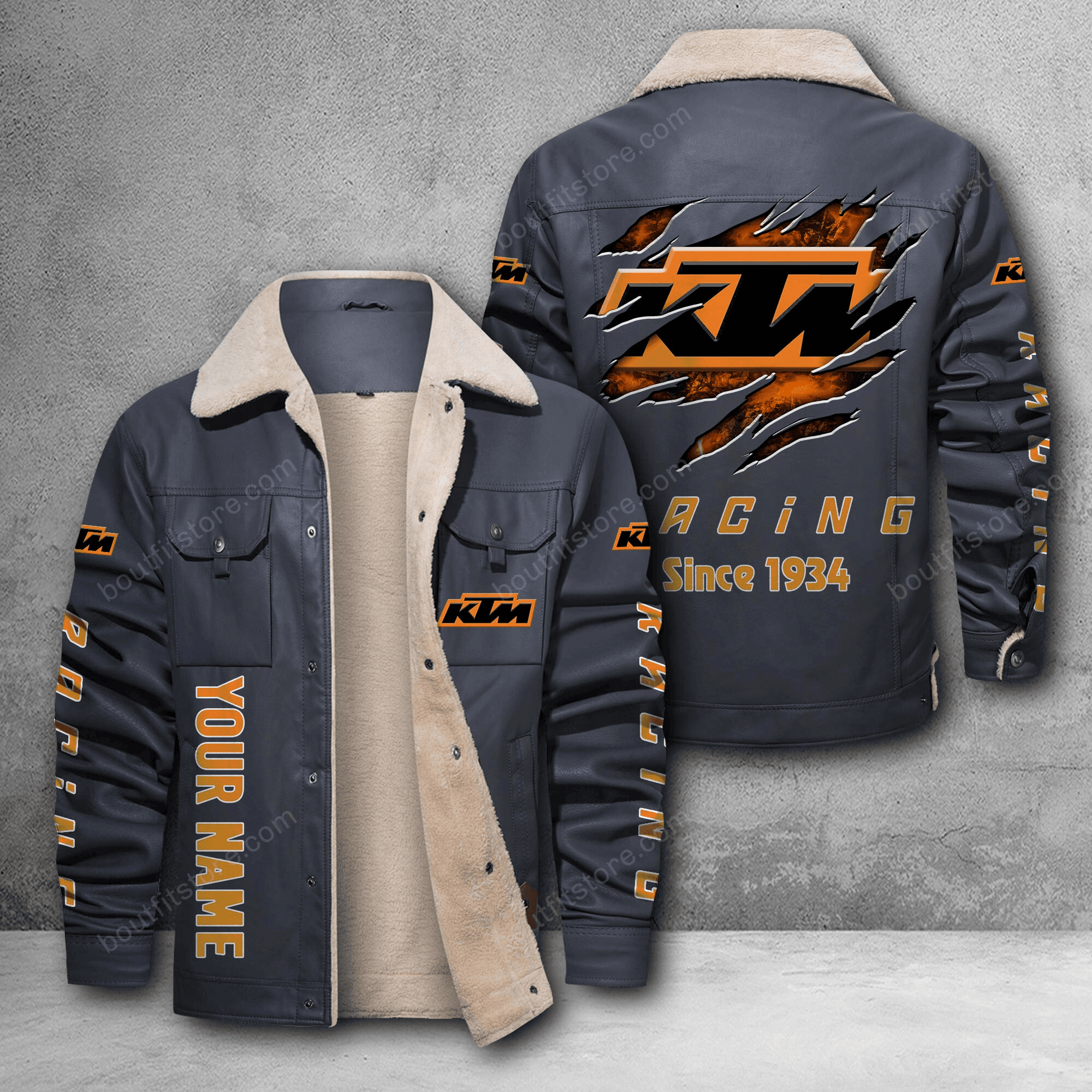 KTM DMH Custom Name Stand Collar Jacket