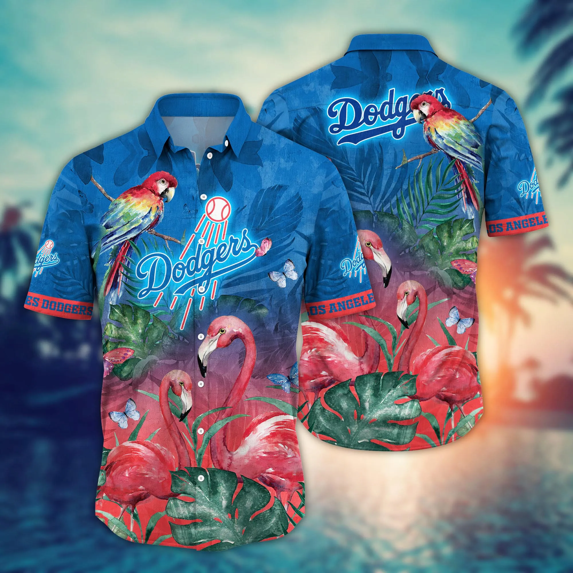 Los Angeles Dodgers Mlb Hawaiian Shirt Watermelons Aloha Shirt