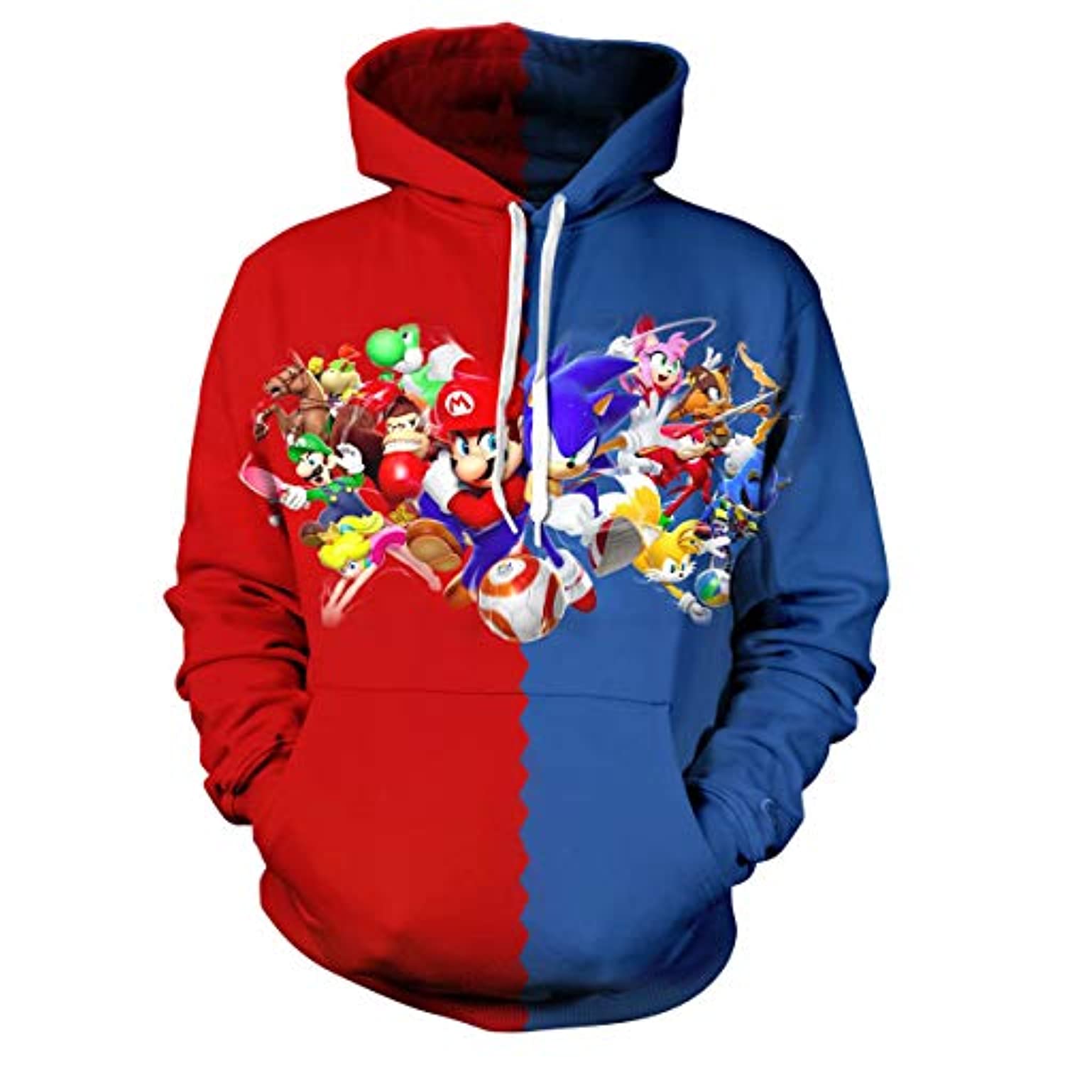 Cartoon Games Sonic Hoodie – S &hellip;