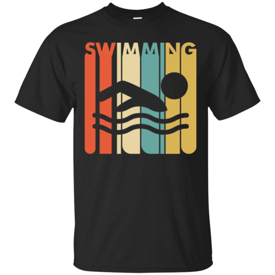 AGR Vintage Style Swimming T Shirt