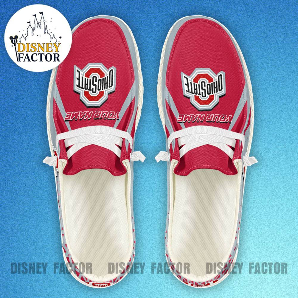 NCAA Ohio State Buckeyes Hey Dude Shoes NCAA Hey Dudes