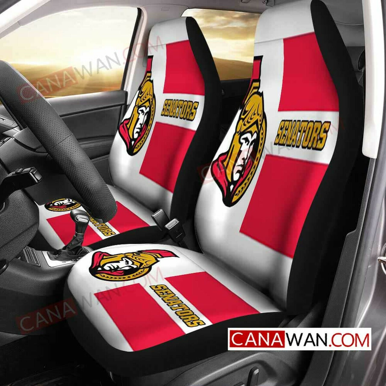 Ottawa Senators Car Seat Cover Set CSC1840