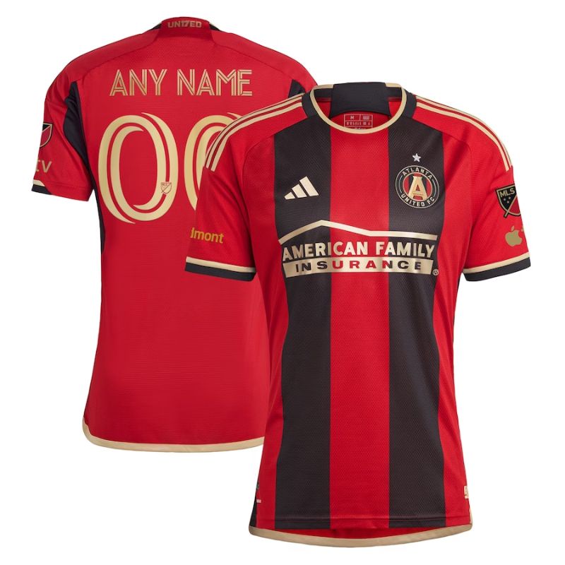 Atlanta United Fc  Unisex Shirt 2023 The 17S’ Kit Custom Jersey – Black