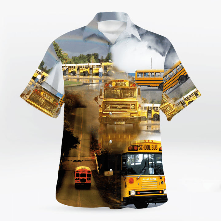 Bus Driver Hawaiian Shirt, Bus Hawaii Shirt