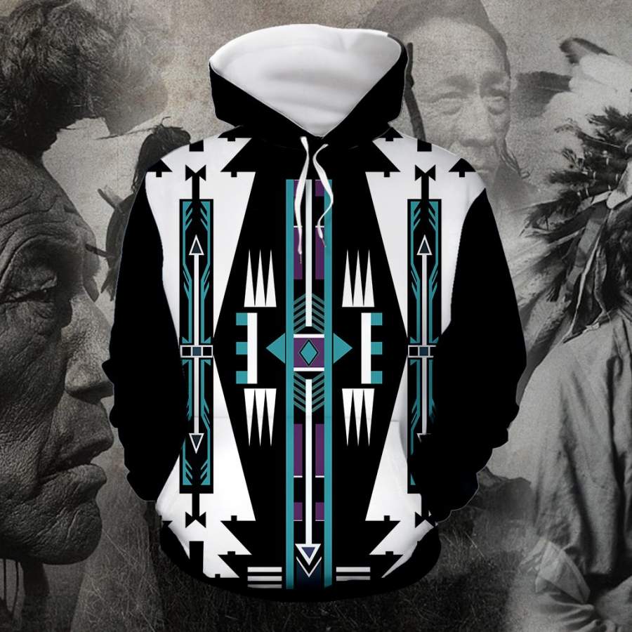 Native Pattern Unisex US size Hoodie &hellip;