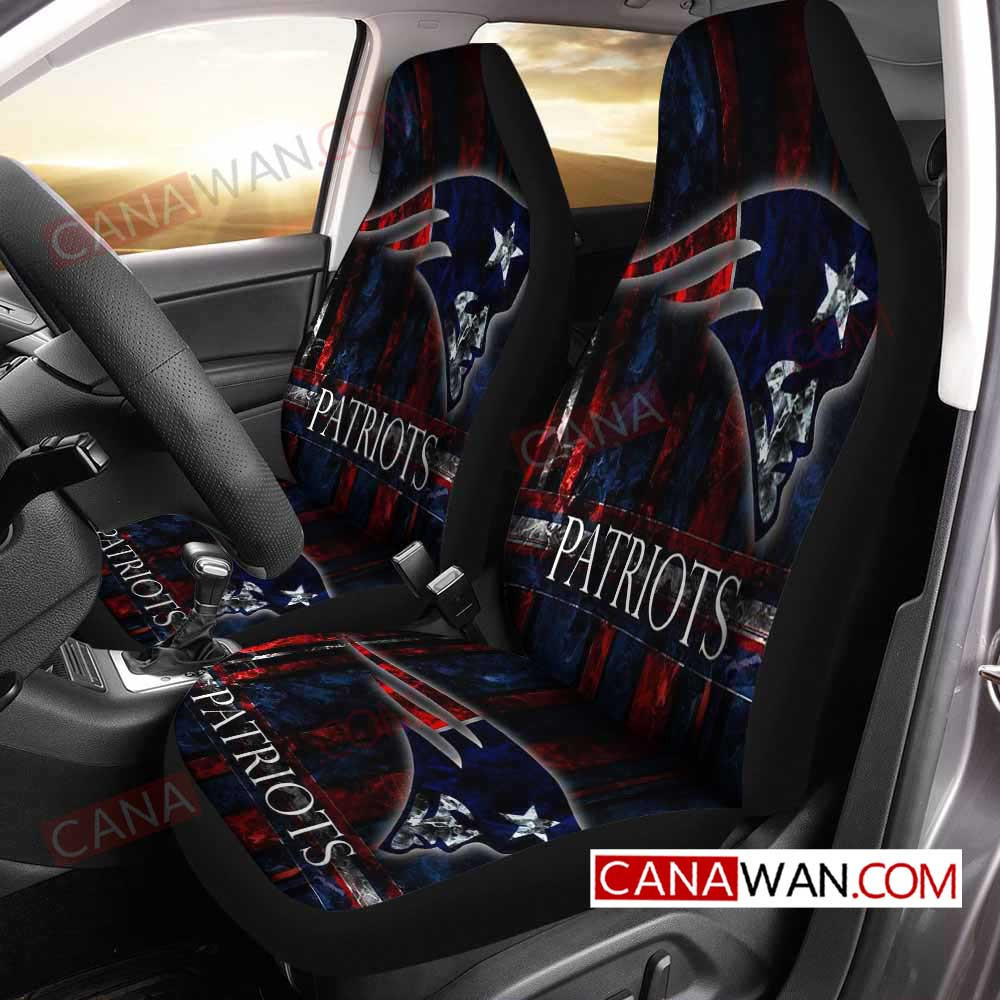 New England Patriots Car Seat Cover Set CSC3903