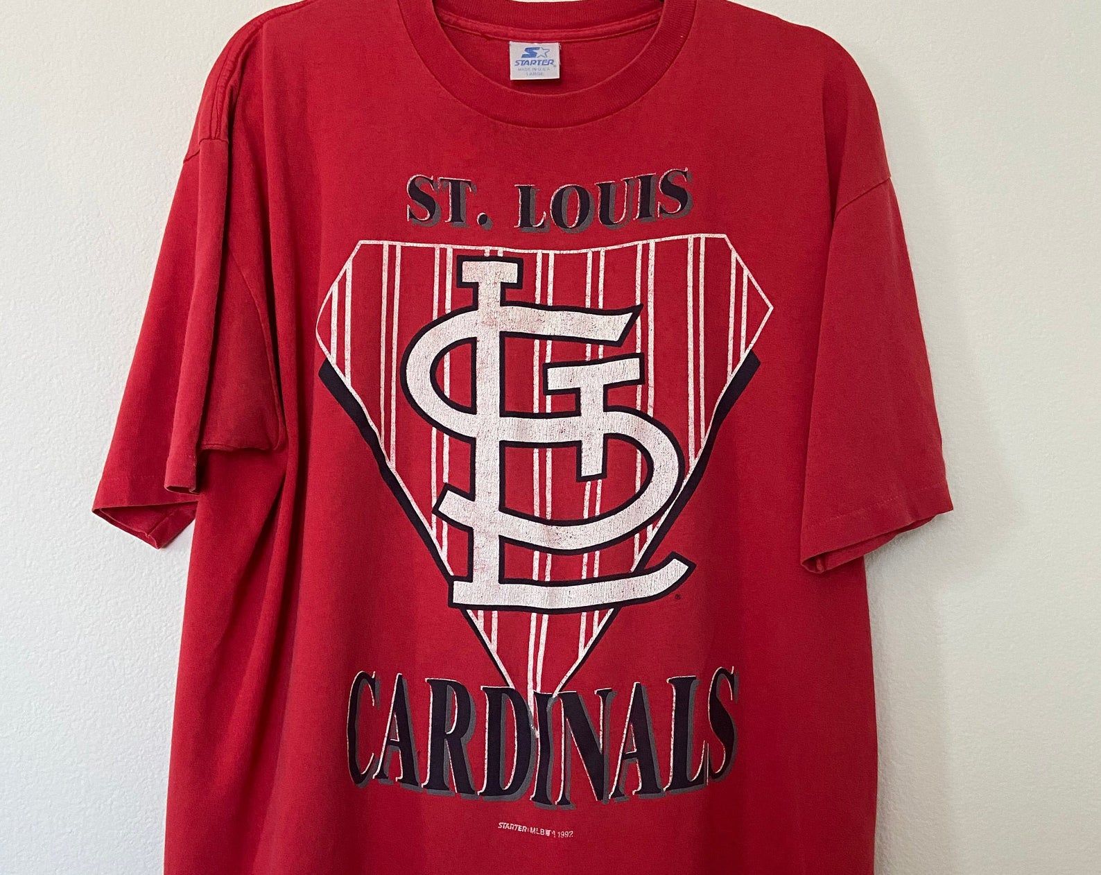 Vintage 1992 St Louis Cardinals Starter T-Shirt