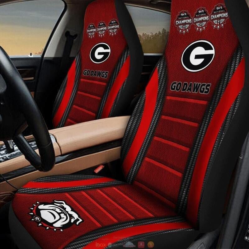 Georgia Bulldogs Car Seat Cover Set CSC7279