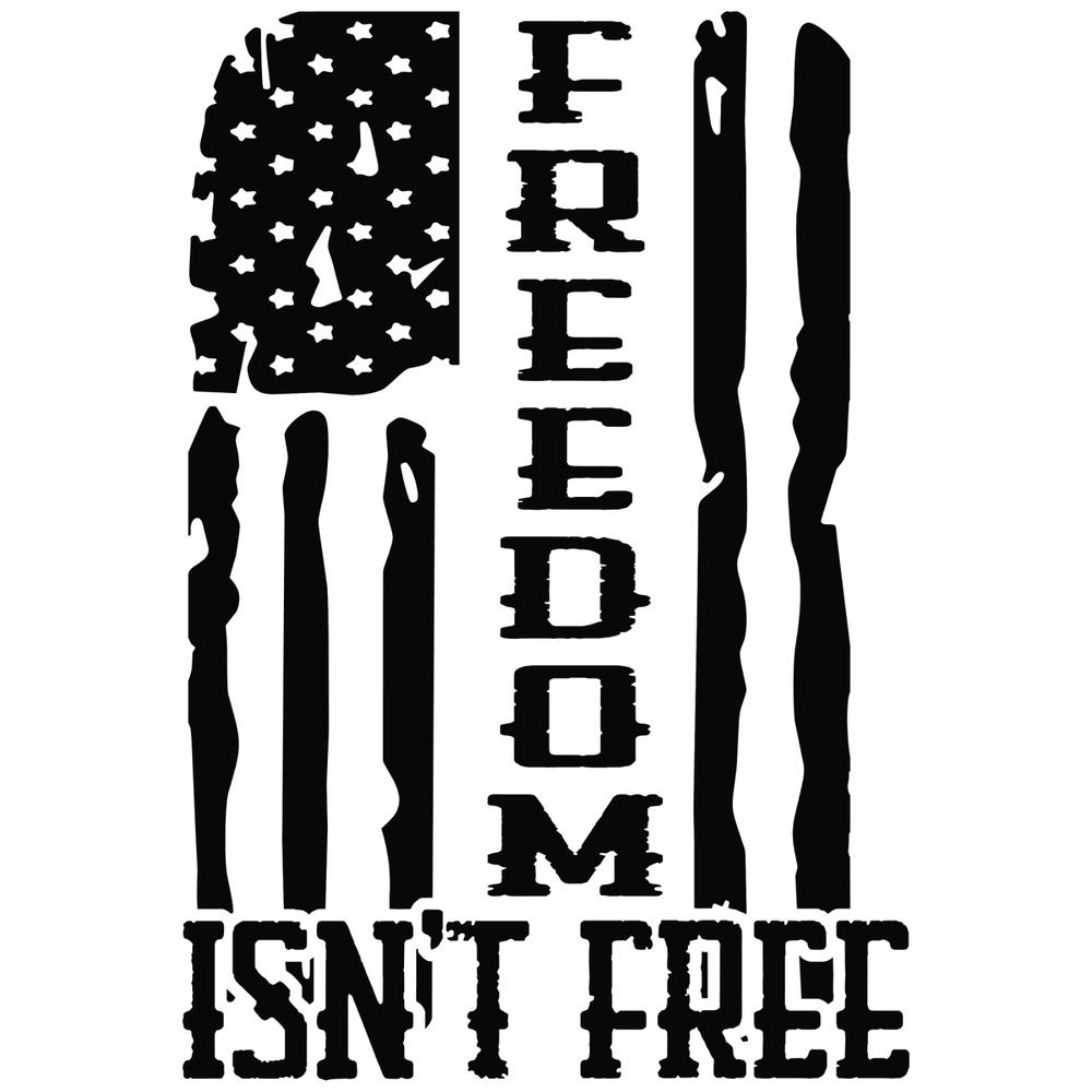 Freedom Isn’t Free American Flag Decal Stickers Car Truck Tumbler 22 Variations | eBay fashionstation 0608 2399