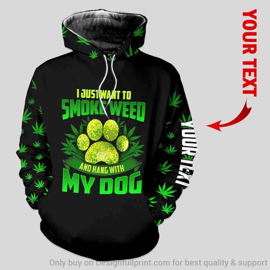 Personalized I Just Want To Smoke Po &hellip;