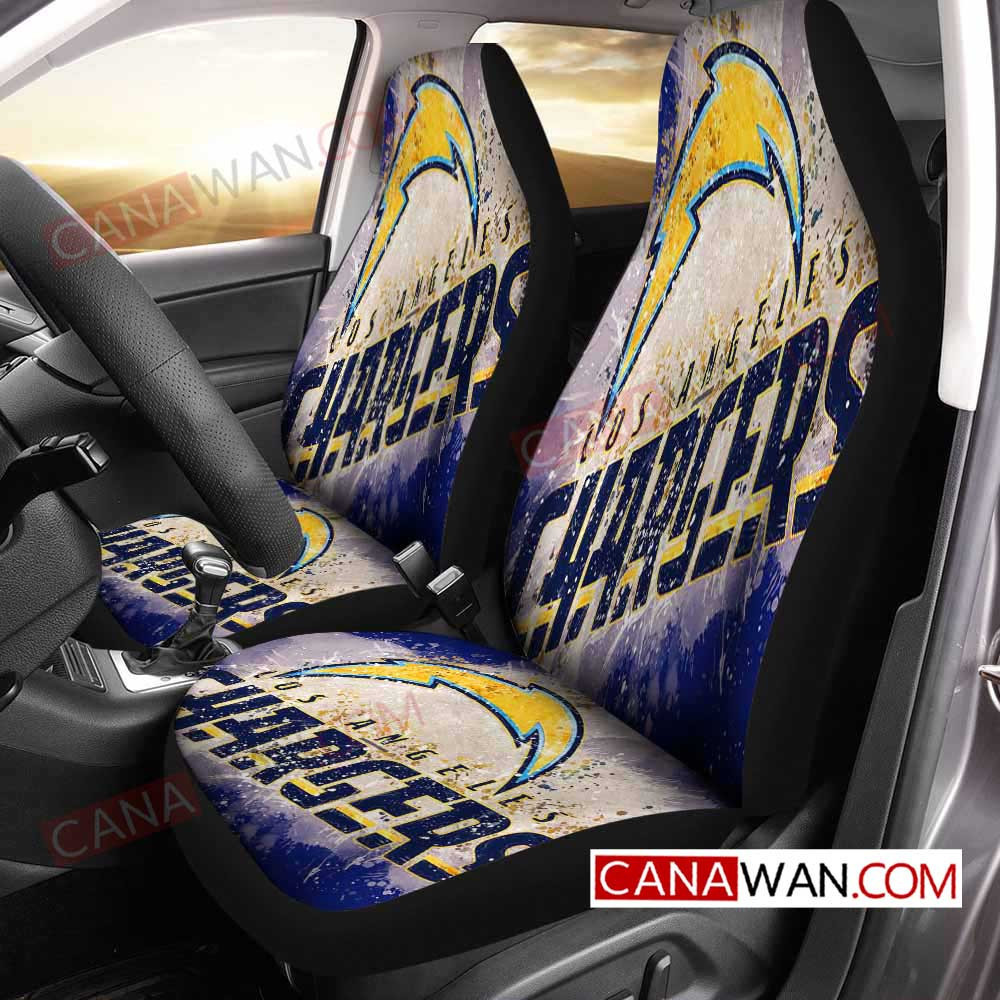 Los Angeles Chargers Car Seat Cover Set CSC9363