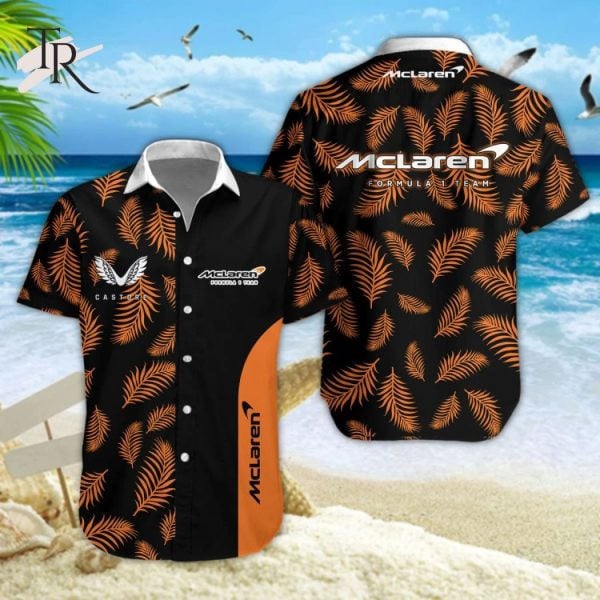 Mclaren F Team Aloha Pattern 3D Hawaiian Shirt