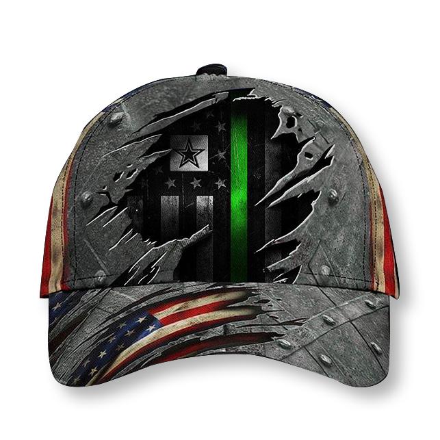U.S Army Thin Green Line Cap 3D Prin …