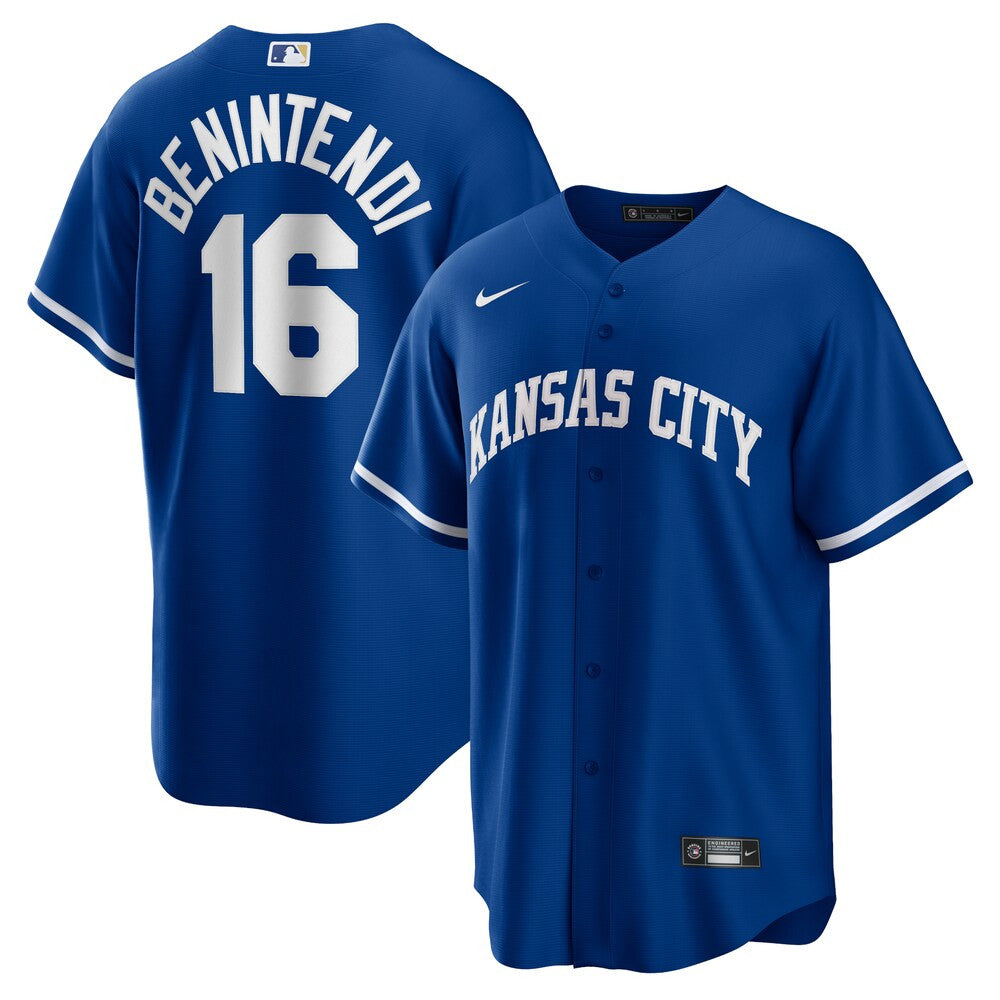 Men’S Kansas City Royals Andrew Benintendi Nike Royal Alternate Replica Player Jersey