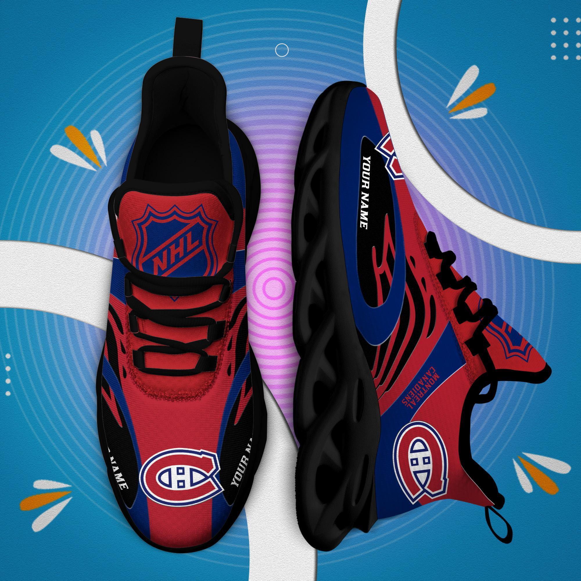 Montreal Canadiens NHL Max Soul Shoes Sneakers For Men And Women Ver 02