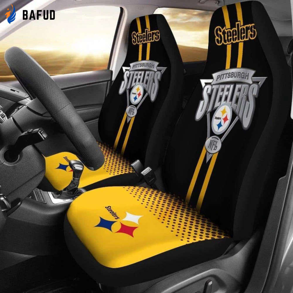 Pittsburgh Steelers Car Seat Cover Set CSC5190