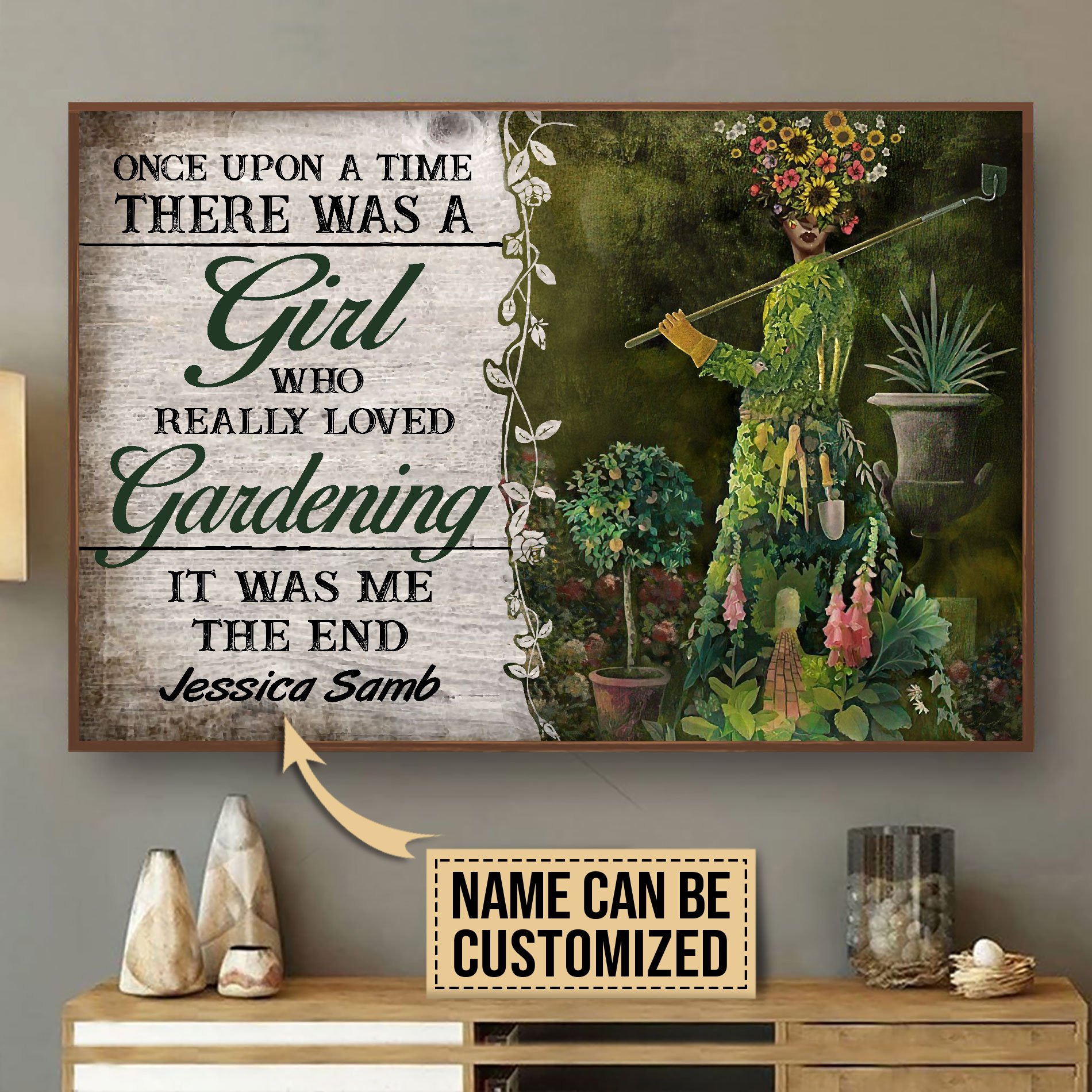 Personalized Garden Once Upon A Time &hellip;