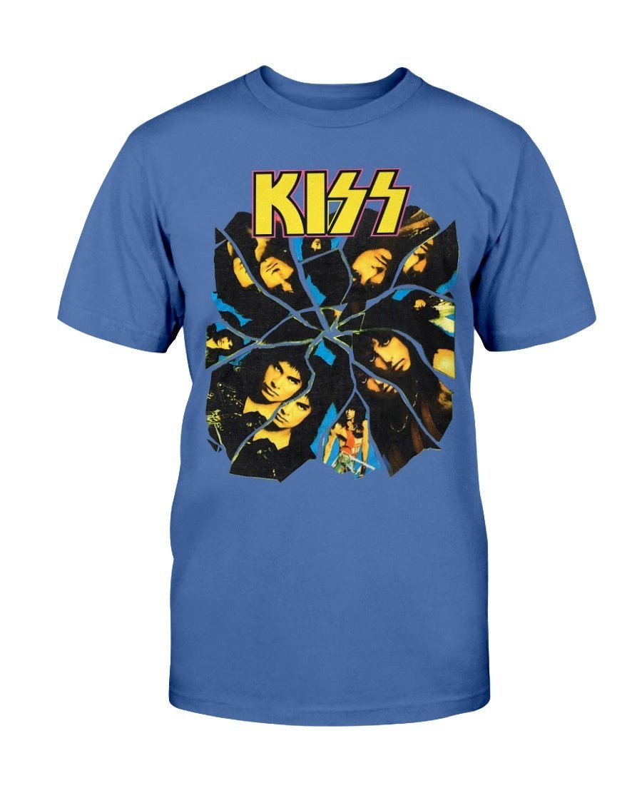 Vintage 80S Kiss I Went Crazy With Kiss Concert Tour 1987 T Shirt 080721