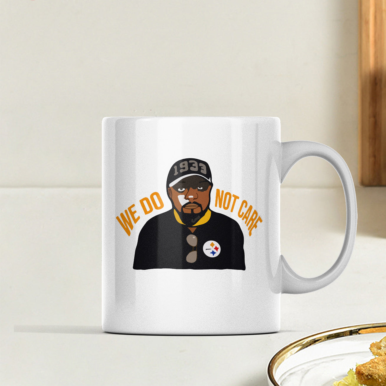 Funny Pittsburgh Steelers Yinzer Mug Mike Tomlin Fan Gift Pittsburgh Football Valentine'S Day Gift Cup Fashion24Hs