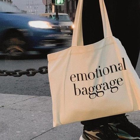 Emotional Baggage Tote Bag N095