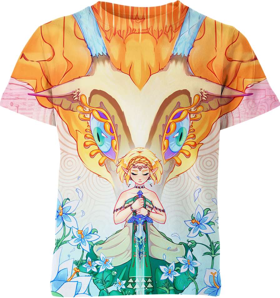 The Light Dragon Tears Of The Kingdom The Legend Of Zelda Shirt