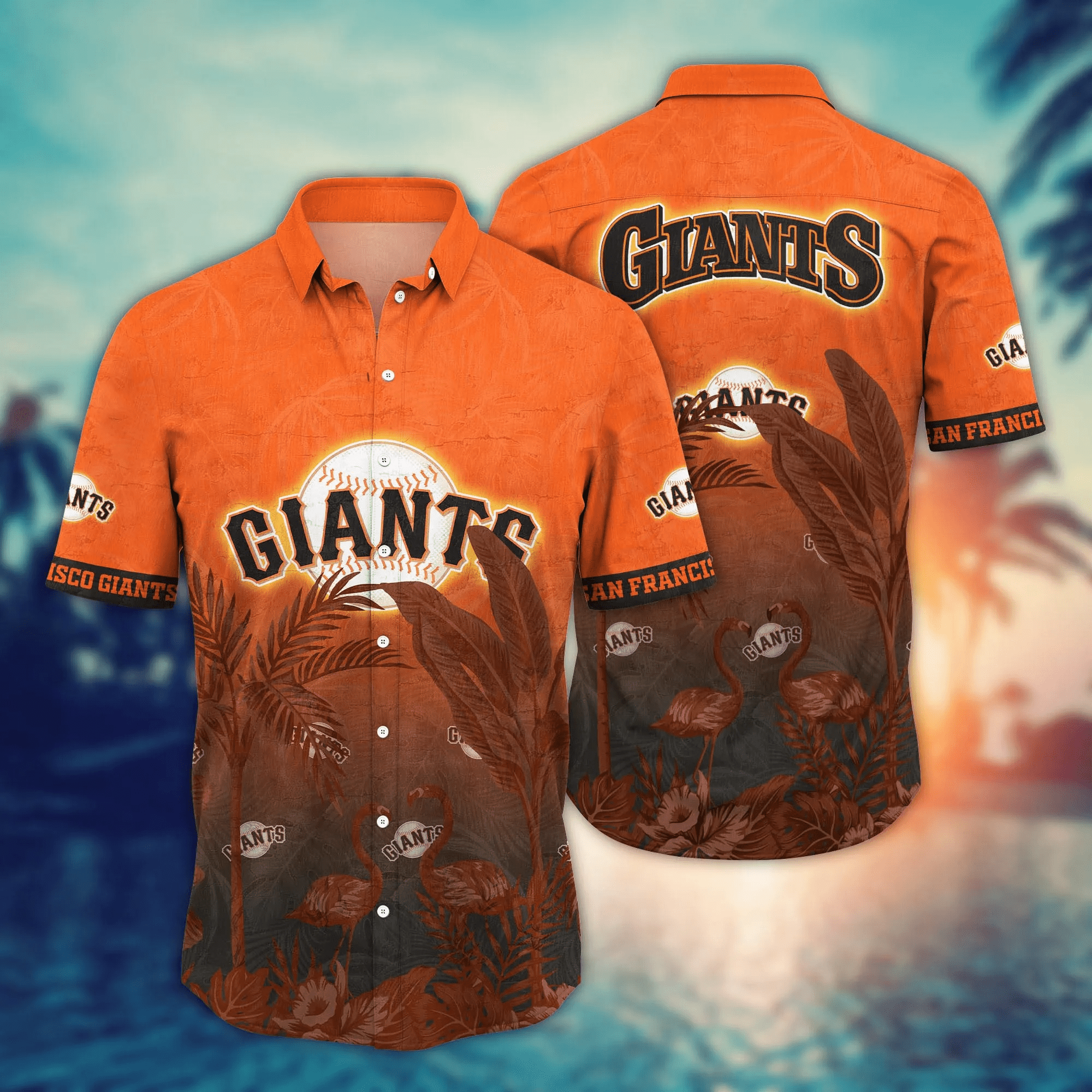 San Francisco Giants Mlb Hawaiian Shirt Sundowntime Aloha Shirt