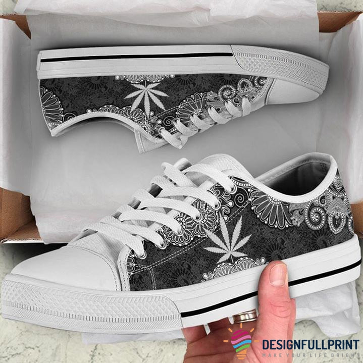 Gift For Hippie Mandala Pot Leaf Sho …