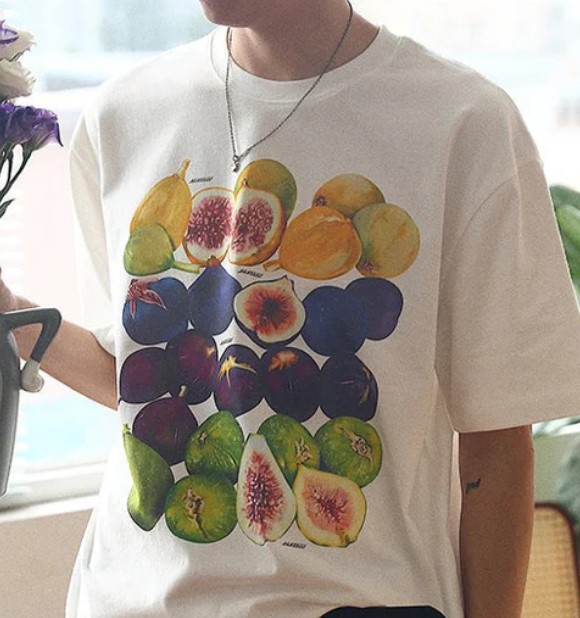 Illustration of fruits Tee Shirt Outfit