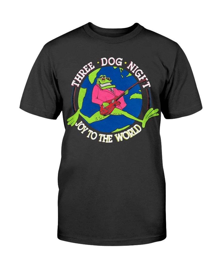 Vintage 80S Three Dog Night Joy To The World T Shirt 211004