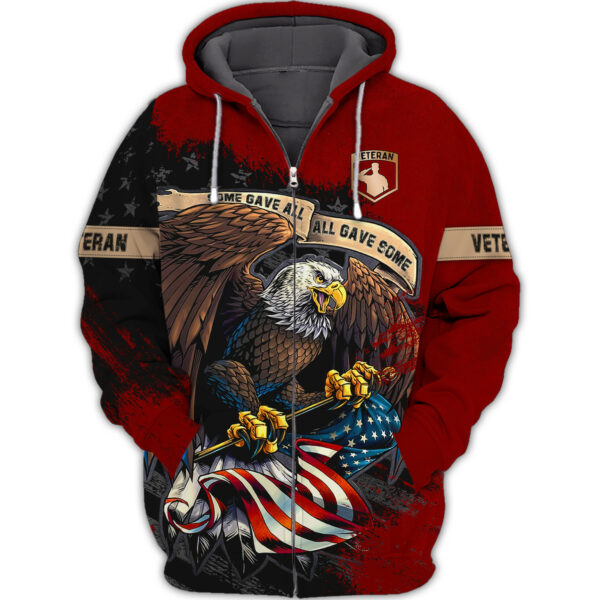 Veterans Day 3D Full Print Shirts Patriotic T Shirt