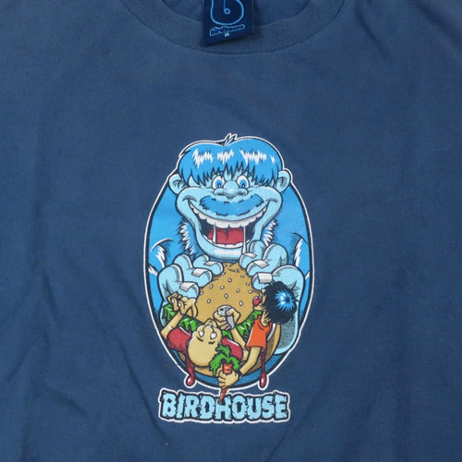 Vintage Birdhouse Skateboards Steve Berra T-Shirt 90S Hook-Ups Skate