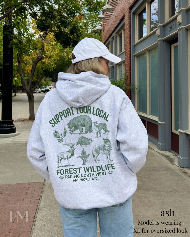 Support your local wildlife hoodie,  &hellip;