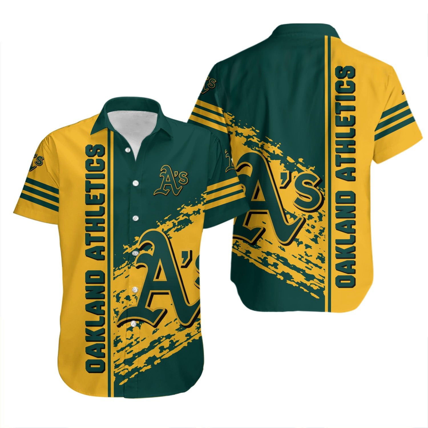 Oakland Athletics Hawaiian Shirt Quarter Style – Mlb