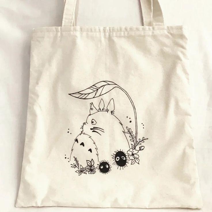 Mi vecino totoro, Best Tote Bags Ideas, Cute Tote Bags Ideas, Tote Bag Design Ideas, Girls Tote Bag, Best Canvas Tote Bags Ideas