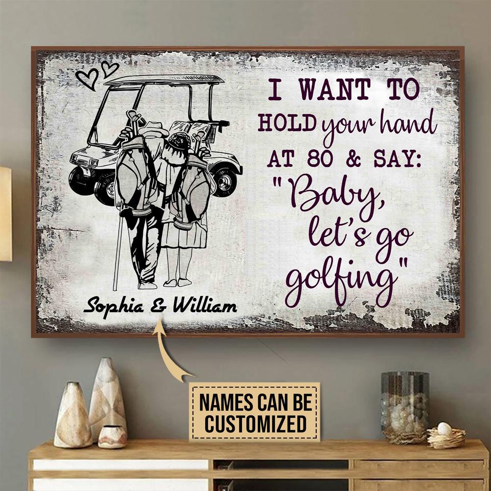 Personalized Golf Sketch Baby Let &hellip;