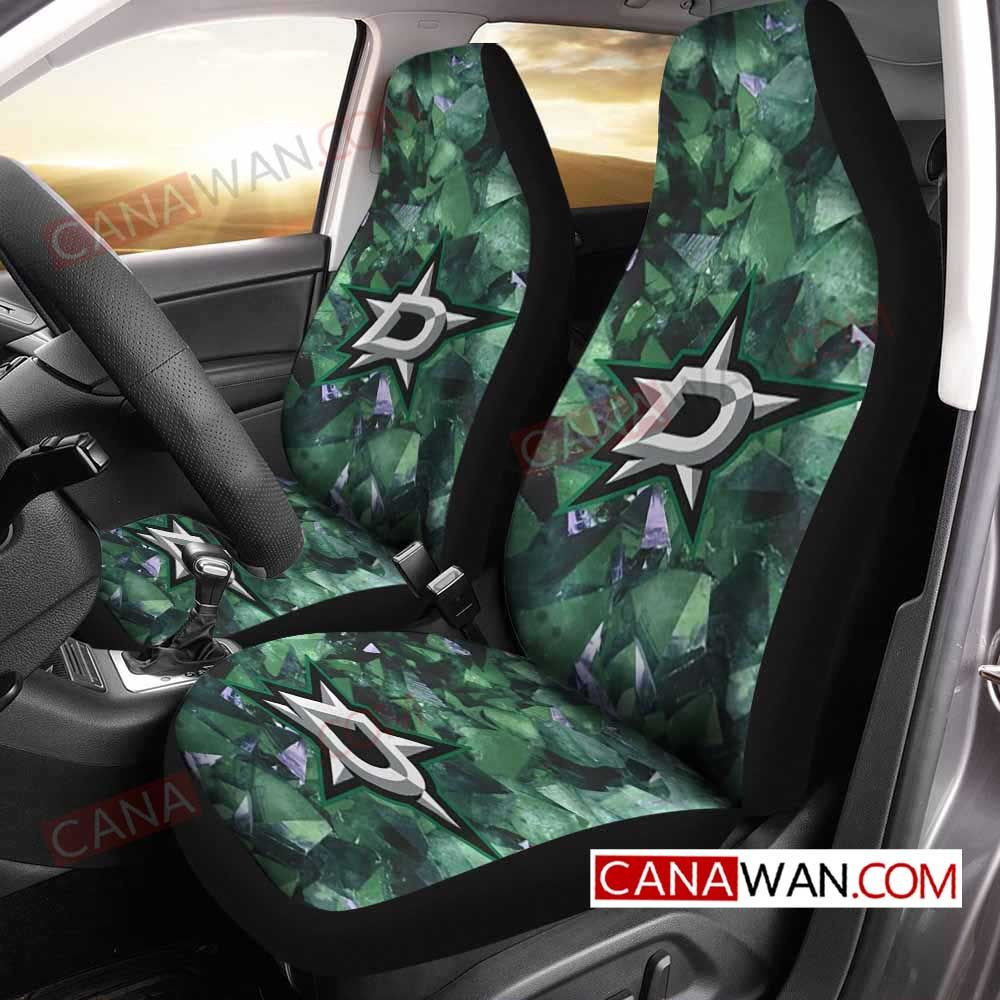 Dallas Stars Art Car Seat Cover Set CSC9621