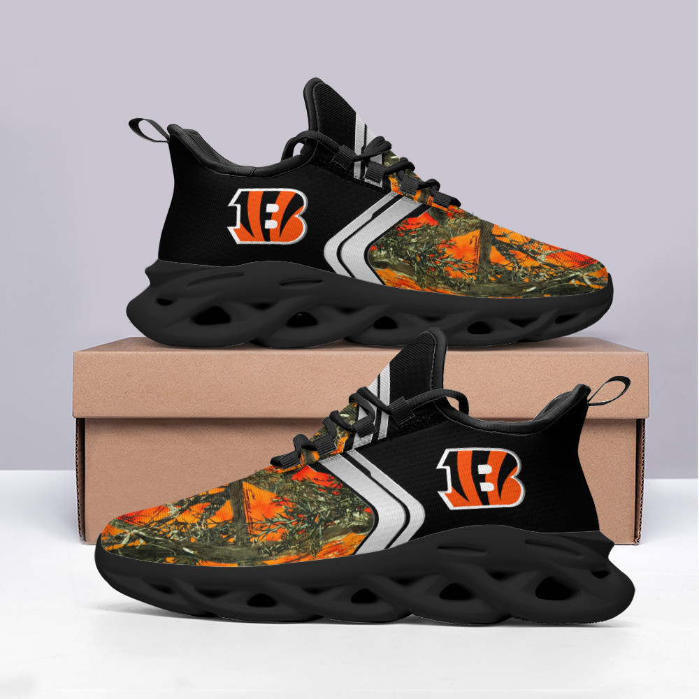 Cincinnati Bengals Clunky Sneaker Max Soul Shoes MS1357