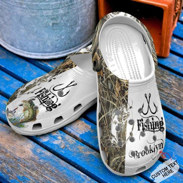 Fishing Man Sku 1038 Crocs Clog Shoes